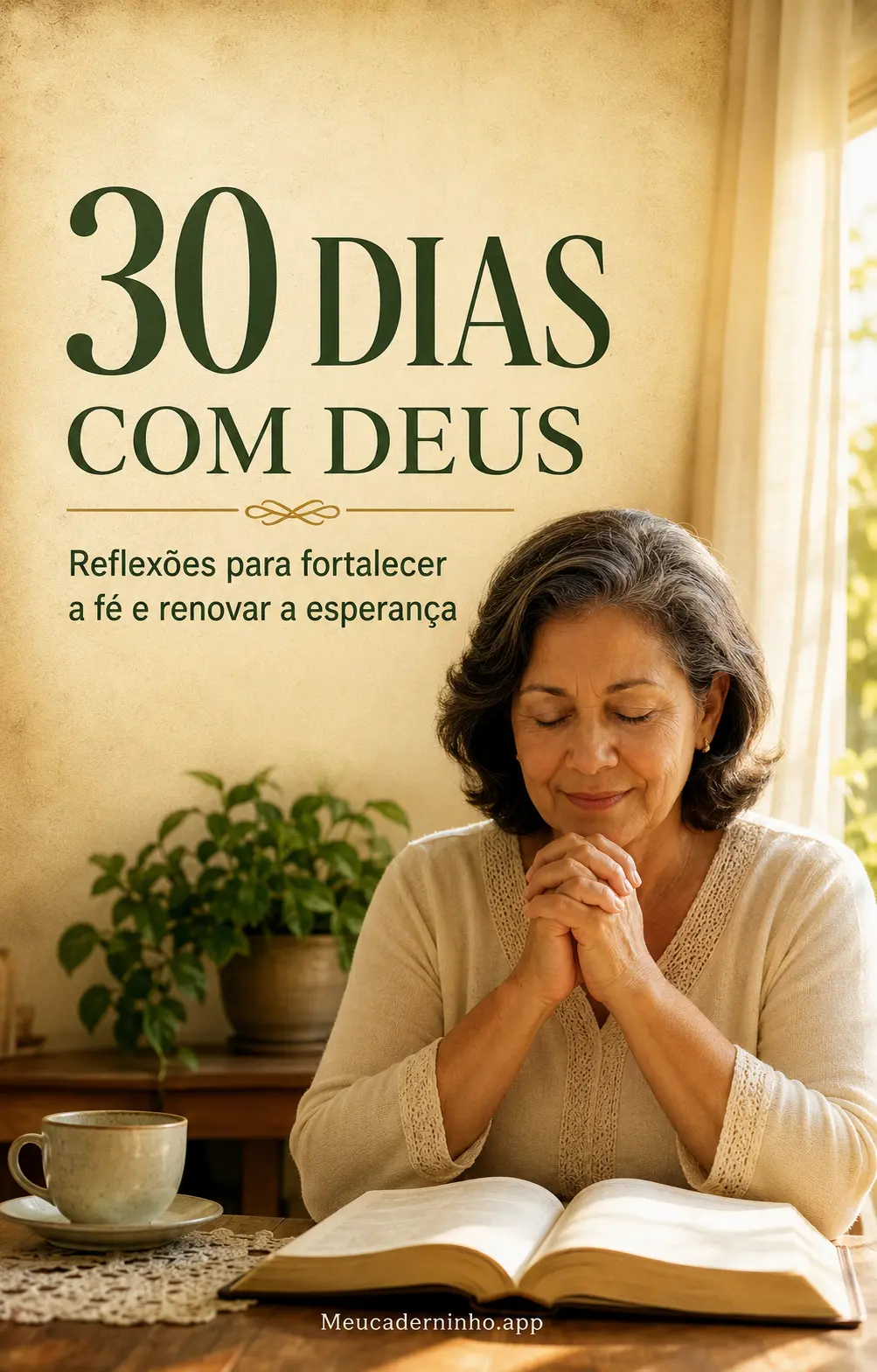 Capa do livro digital 30 Dias com Deus