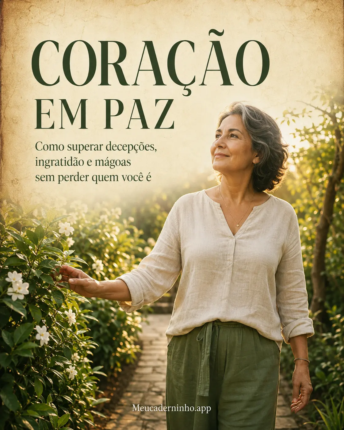 Capa do livro digital Coração em Paz